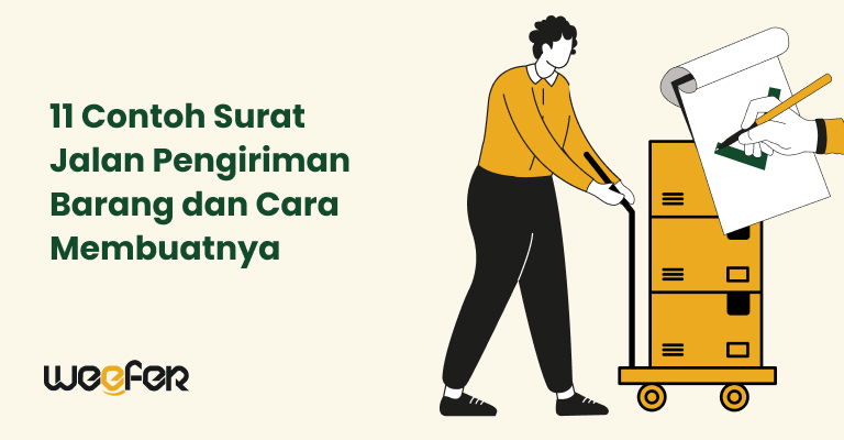 contoh surat jalan pengiriman barang