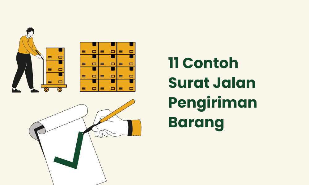 11 Contoh Surat Jalan Pengiriman Barang