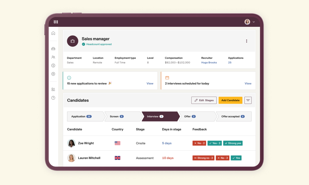Rippling Employee Database Management