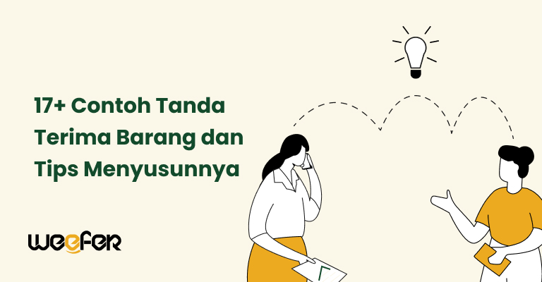 contoh tanda terima barang