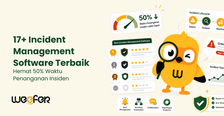 17+ Incident Management Software Terbaik, Hemat 50% Waktu Penanganan Insiden