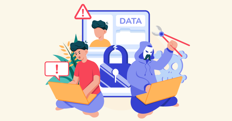 Ilustrasi Dampak Phishing