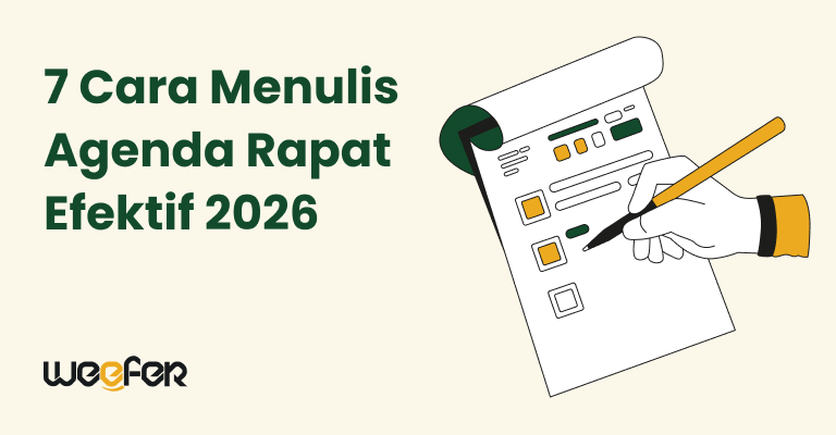7 Cara Menulis Agenda Rapat Efektif 2026