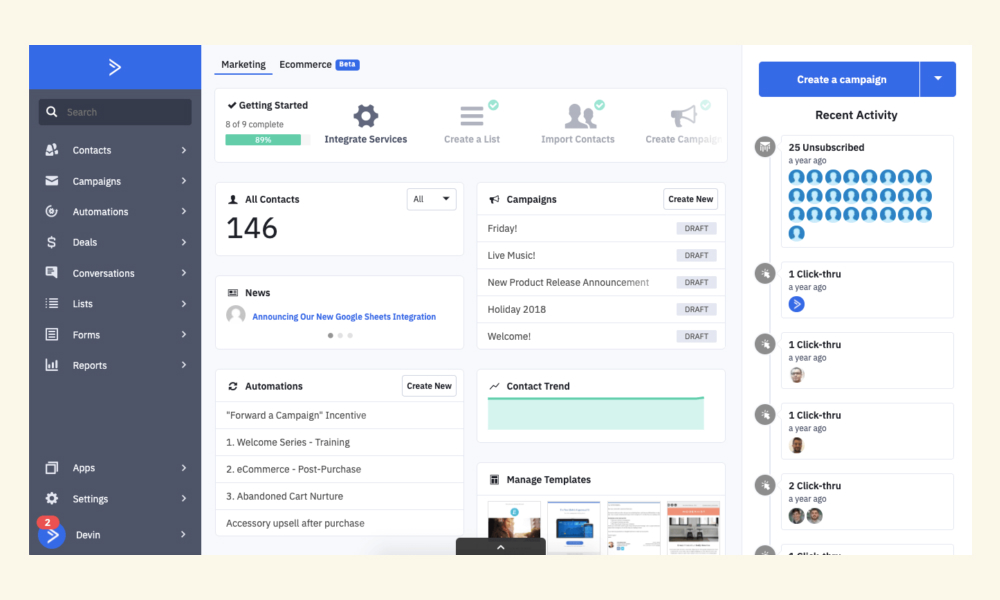 ActiveCampaign Software