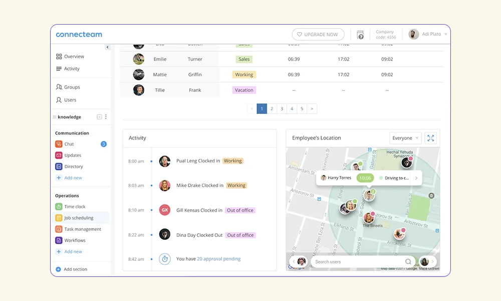 Connecteam Aplikasi Absen