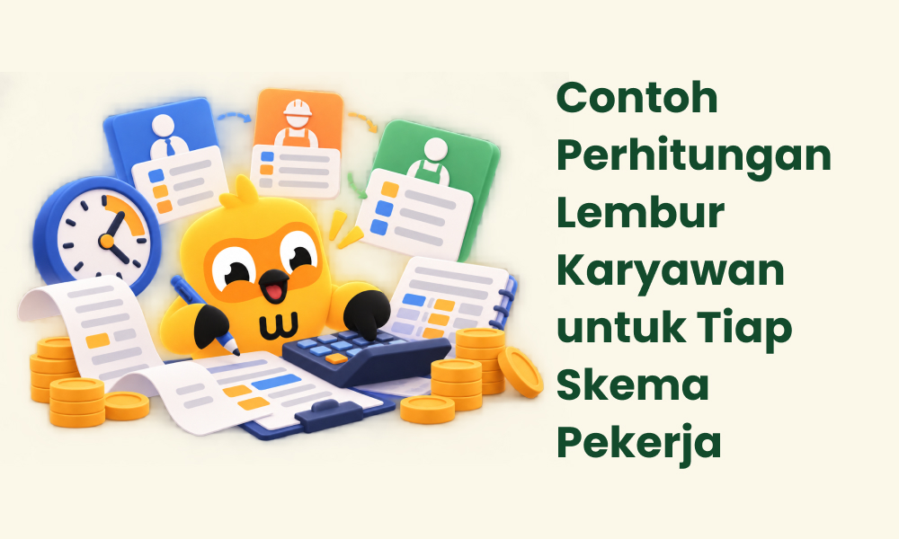 Contoh Perhitungan Lembur Karyawan untuk Tiap Skema Pekerja