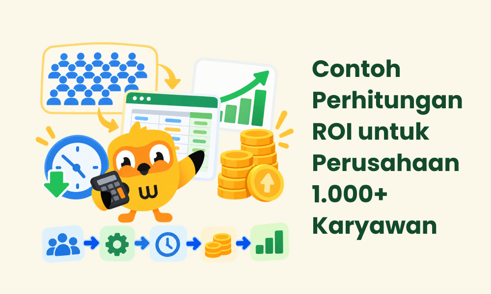 Contoh Perhitungan ROI untuk Perusahaan 1.000+ Karyawan