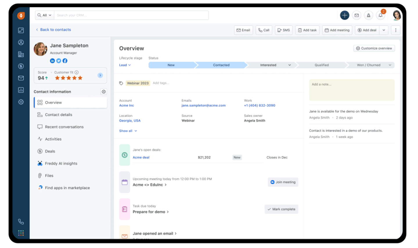 Customer Relationship Management (CRM)