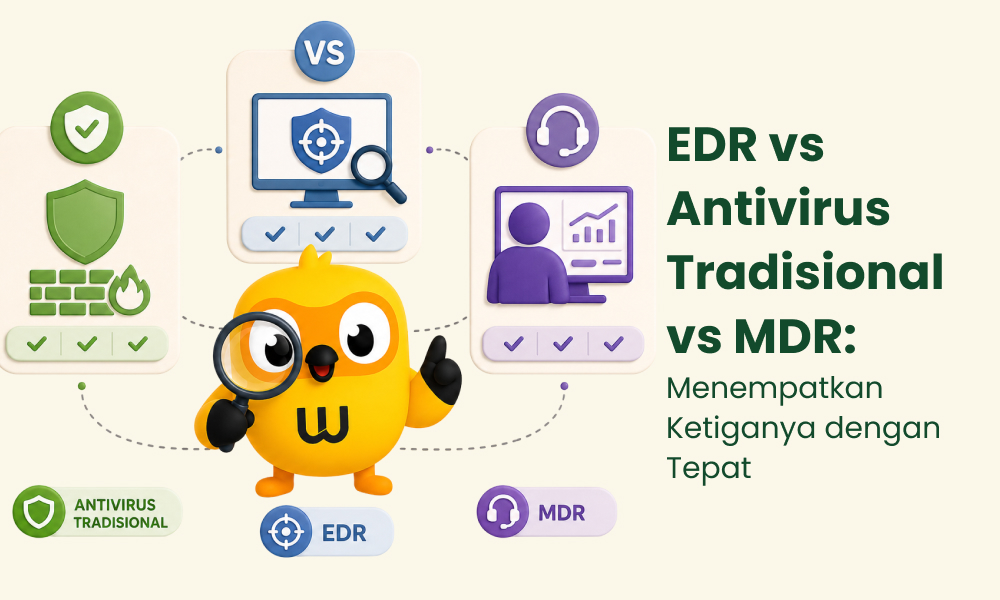 EDR vs Antivirus Tradisional vs MDR Menempatkan Ketiganya dengan Tepat