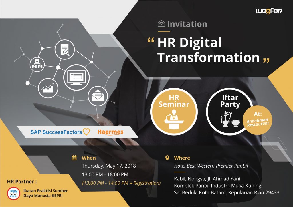 HR Digital Transformation Invitation