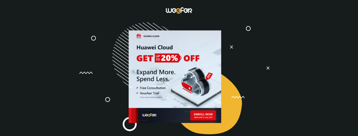 huawei cloud 20%