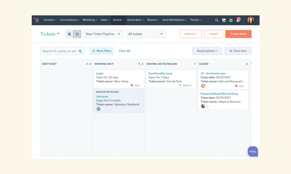 HubSpot Service Hub image