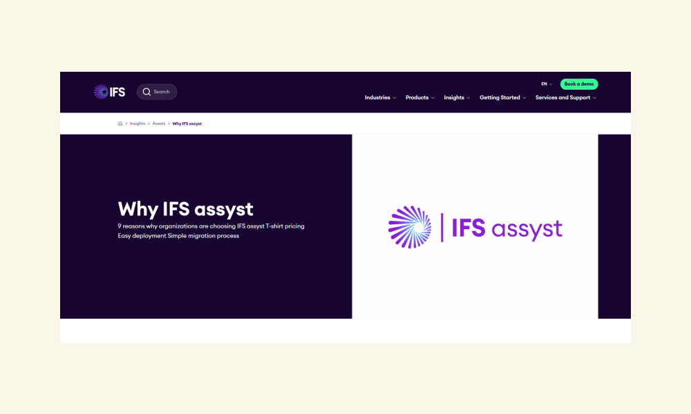 IFS assyst image