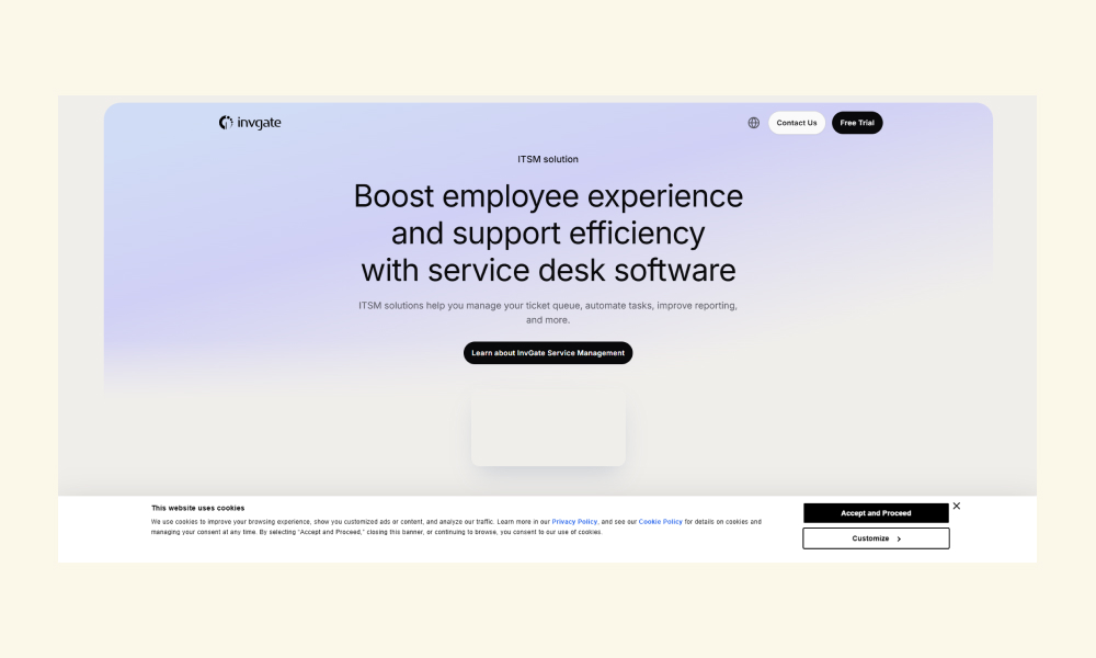 InvGate Service Desk image