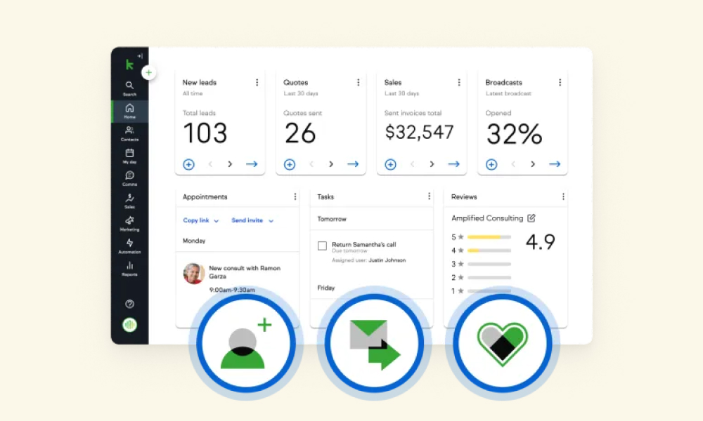 Keap crm image