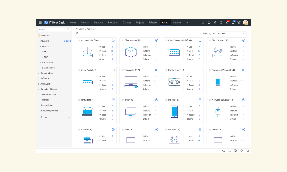 ManageEngine ServiceDesk Plus ITAM image
