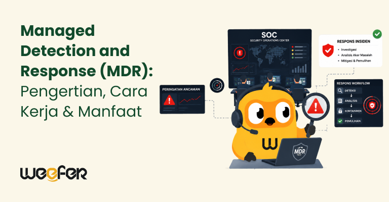 Managed Detection and Response (MDR) Pengertian, Cara Kerja & Manfaat