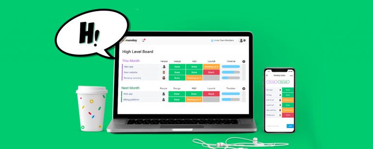 monday.com Aplikasi Manajemen Proyek
