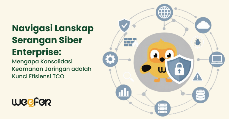 Navigasi Lanskap Serangan Siber Enterprise Mengapa Konsolidasi Keamanan Jaringan adalah Kunci Efisiensi TCO