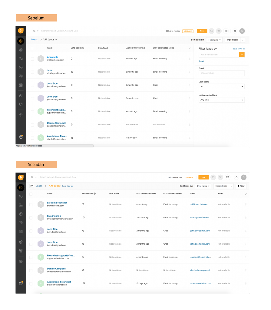 fitur filters dan views terbaru