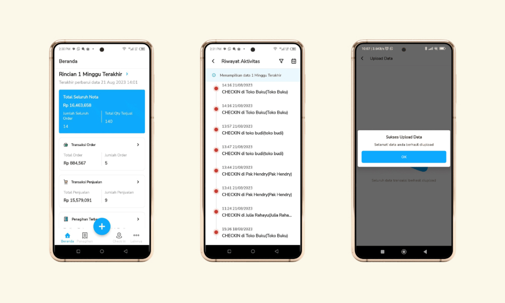 Sales Order Mobile Bee