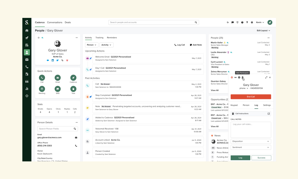 Salesloft Software
