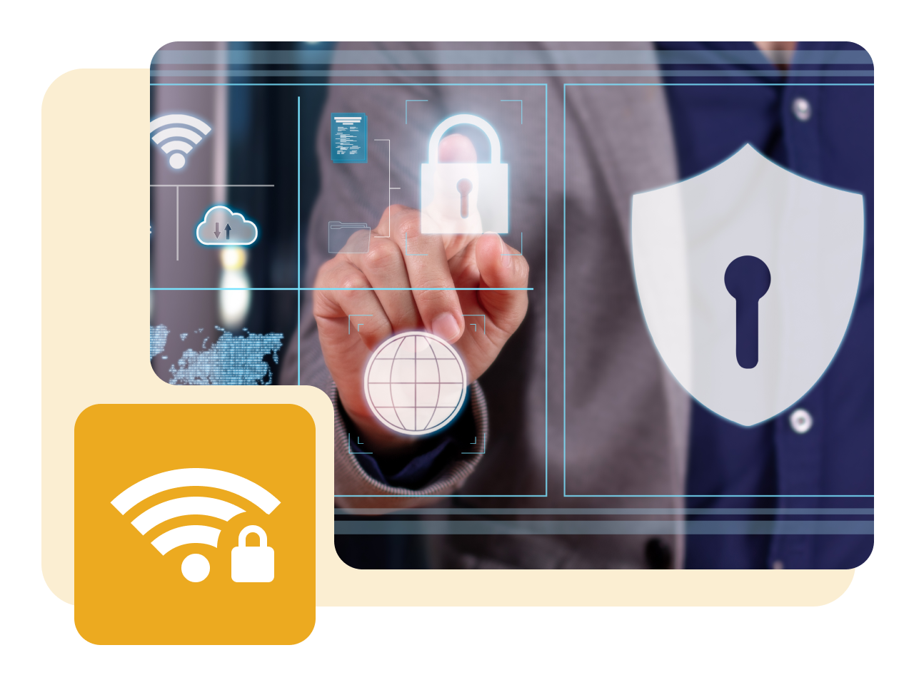 Secure SD WAN Built in