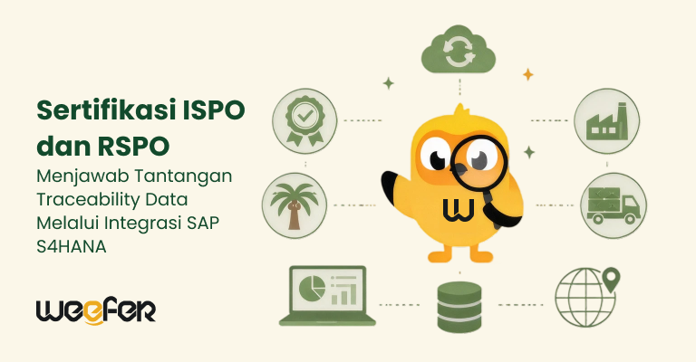 Sertifikasi ISPO dan RSPO Menjawab Tantangan Traceability Data Melalui Integrasi SAP S4HANA