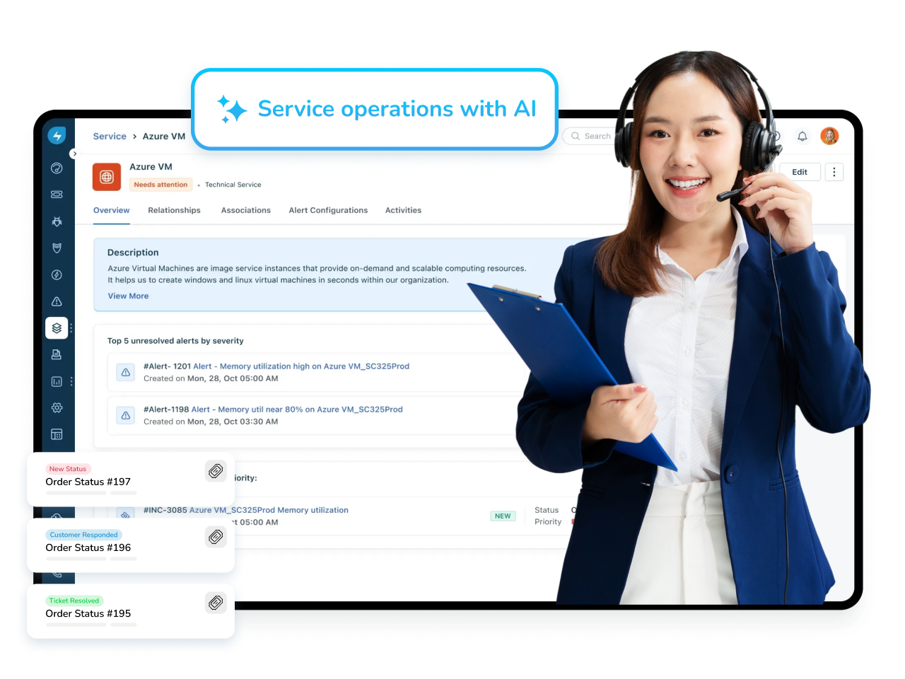 Service operations with AI it helpdesk