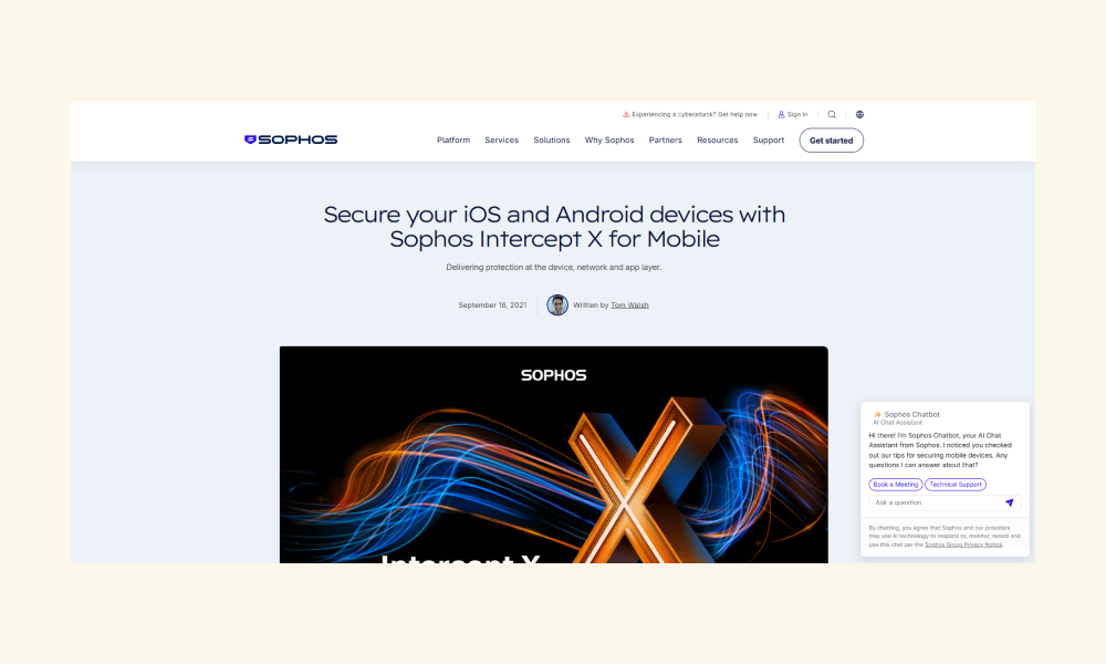 Sophos Intercept X image