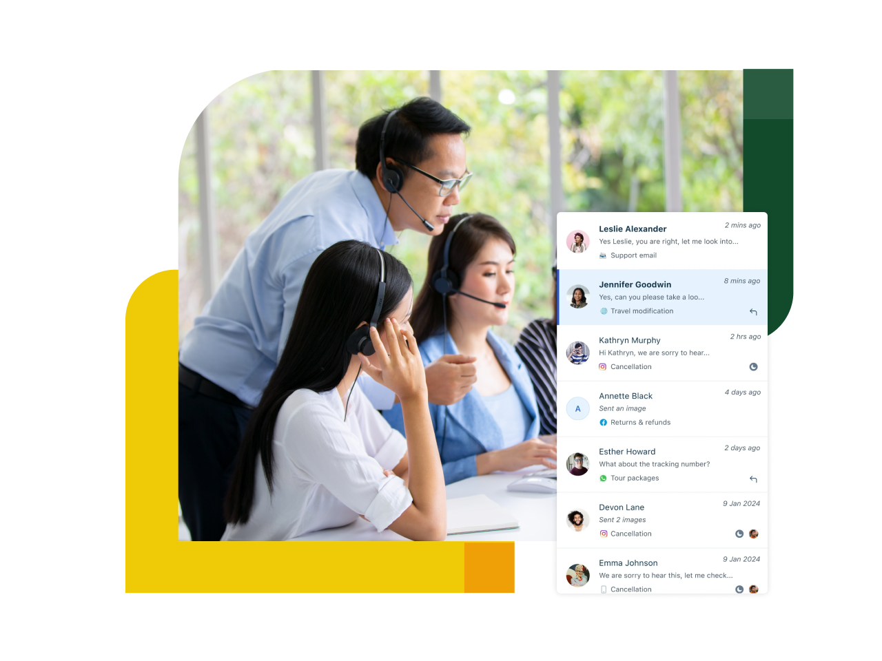 Support across channels@2x