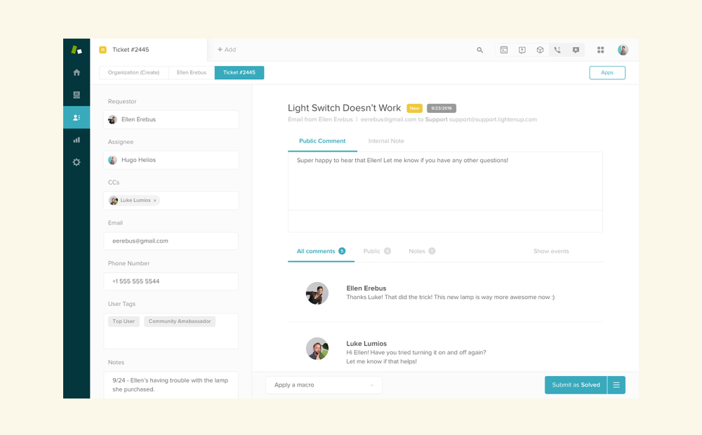 Zendesk ticketing image