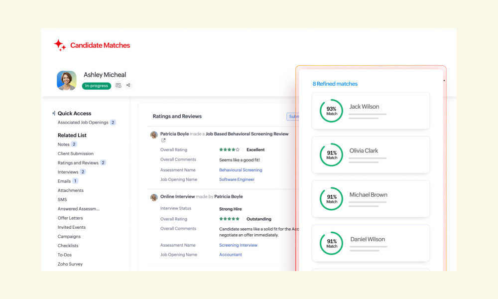 Zoho People Plus hcm image