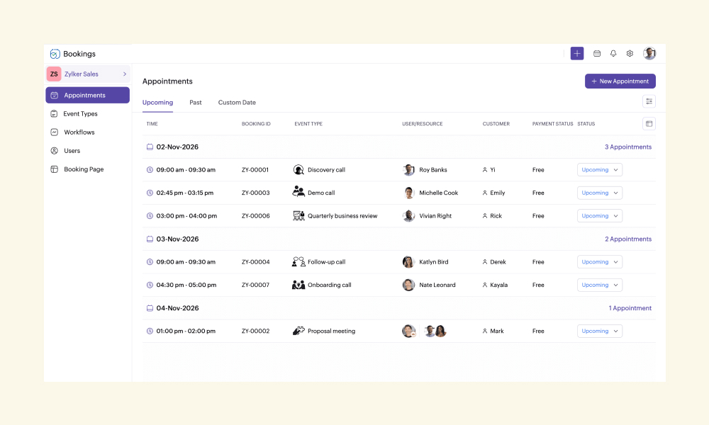 Zoho CRM Enablement