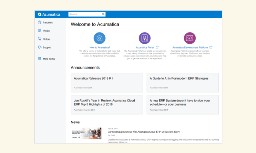 Acumatica Cloud ERP