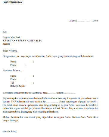 contoh surat keterangan kerja5