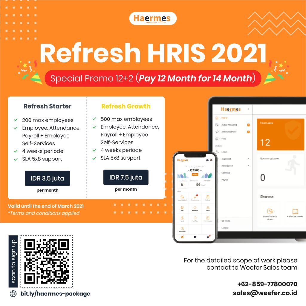 paket HRIS Haermes 2021