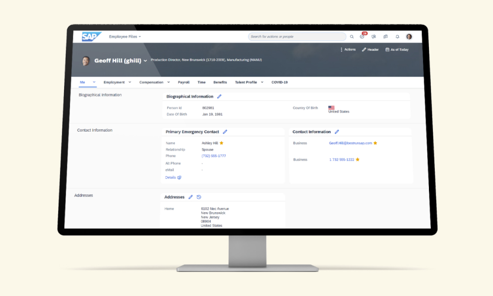 SAP SuccessFactors Software